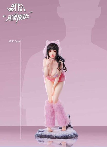 Original Design Starexva & Weige Model Studio Snow Peach Bikini Beauty 1/4 Licensed Resin Statue