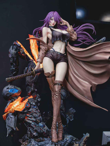 Original Design Three Artisan Studio DeadPrince Illustrations Mystic Mature Lady Series Ling Xiao 1/4 Licensed Resin Statue