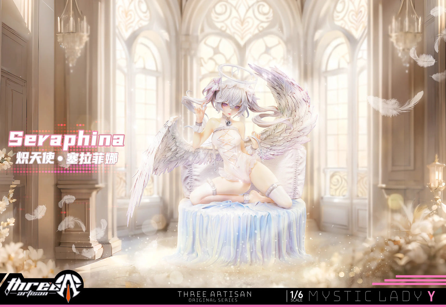 Original Design Three Artisan Studio DeadPrince Illustrations Mystic Lady Series Seraphina 1/6 Licensed Resin Statue