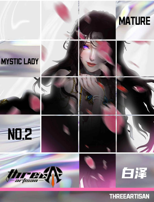Original Design Three Artisan Studio DeadPrince Illustrations Mystic Mature Lady Series Bai Ze 1/4 Licensed Resin Statue