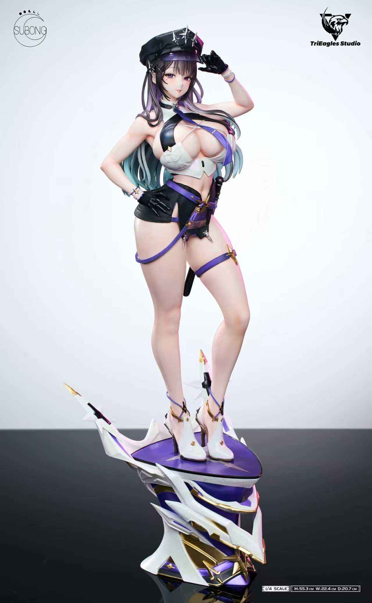 Original Design TriEagles Studio Space Police Xia 1/4 Licensed Resin Statue