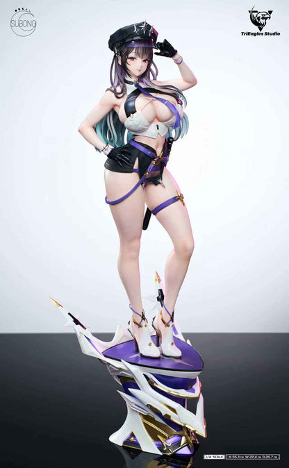 Original Design TriEagles Studio Space Police Xia 1/4 Licensed Resin Statue