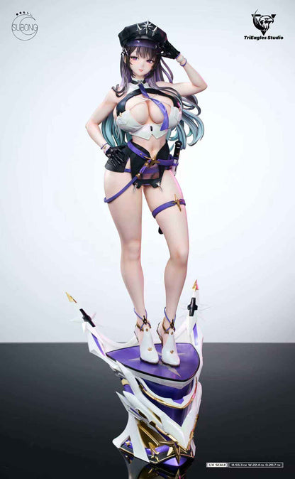 Original Design TriEagles Studio Space Police Xia 1/4 Licensed Resin Statue