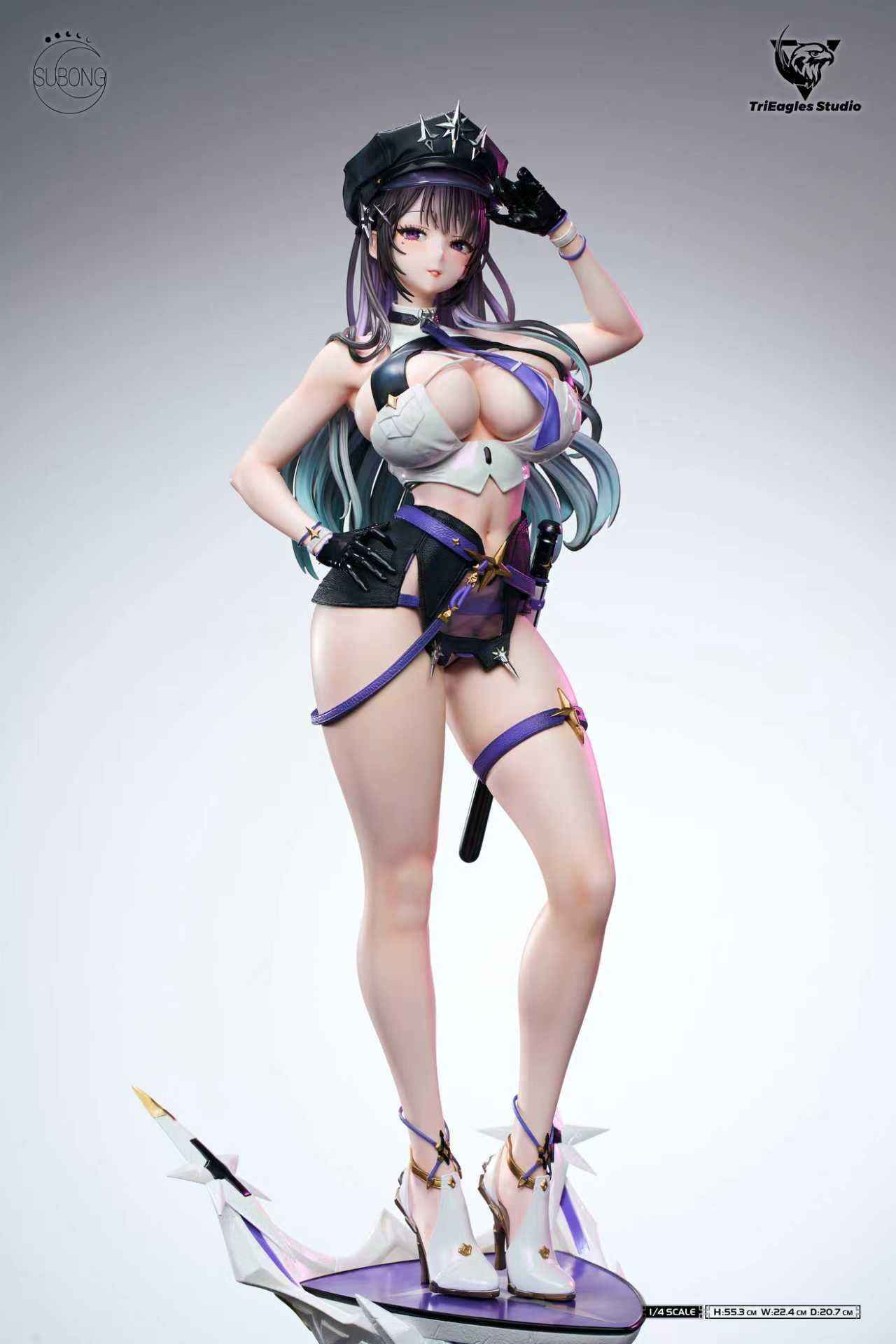 Original Design TriEagles Studio Space Police Xia 1/4 Licensed Resin Statue