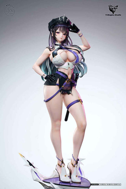 Original Design TriEagles Studio Space Police Xia 1/4 Licensed Resin Statue