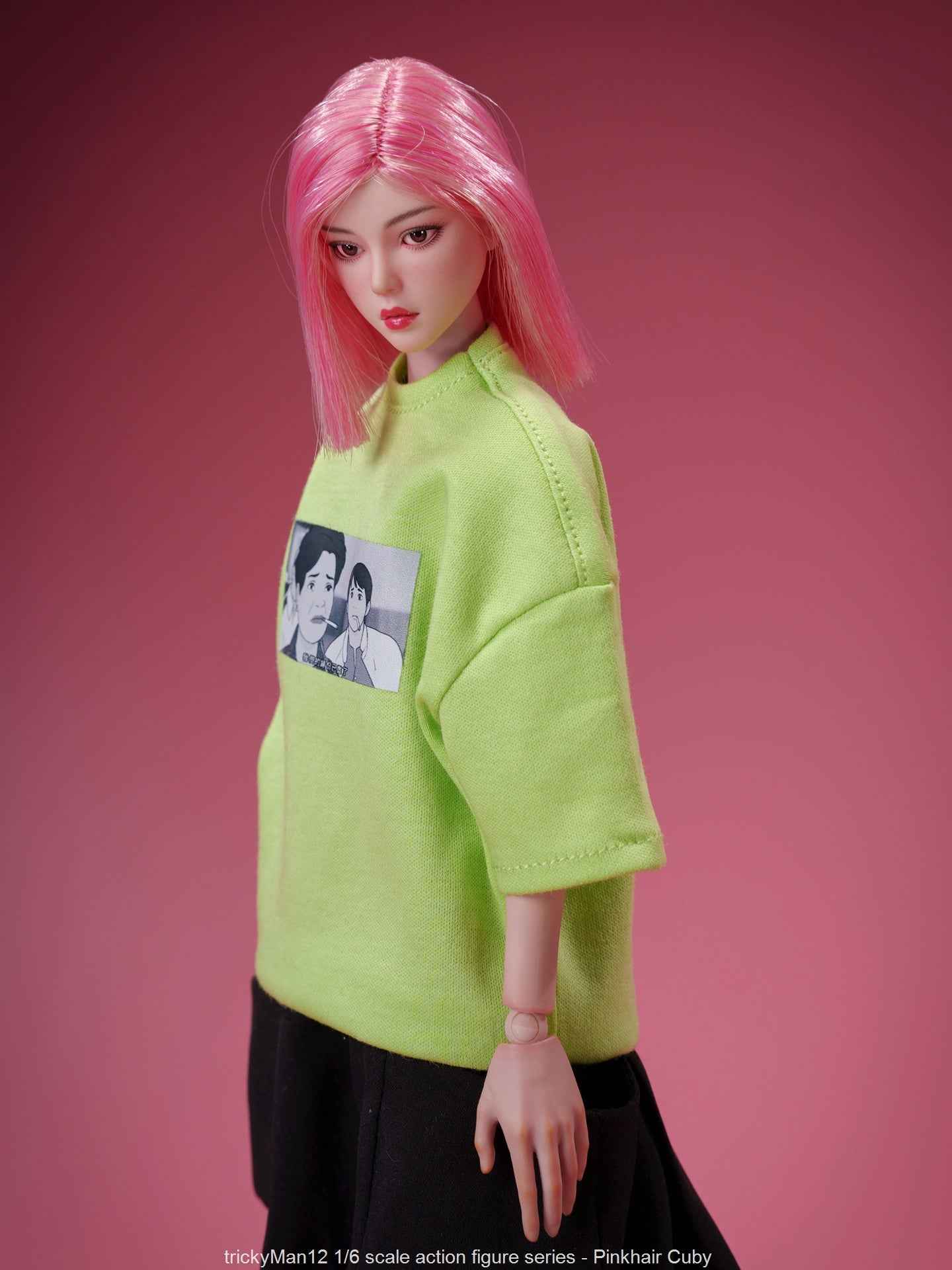 Original Design TrickyMan12 PINKHAIR Cuby 2025 FB-10082-3 1/6 Licensed Action Figure