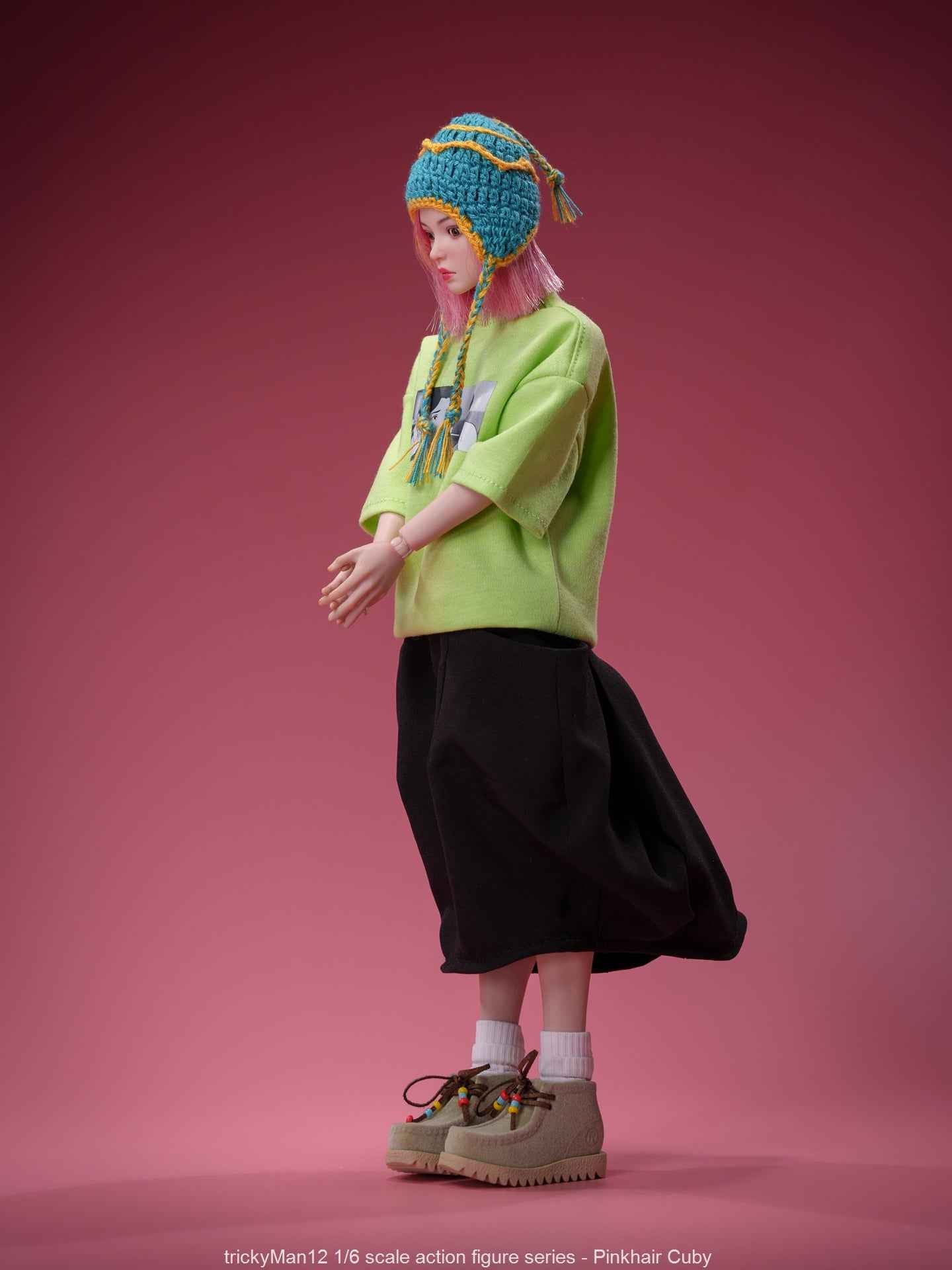 Original Design TrickyMan12 PINKHAIR Cuby 2025 FB-10082-3 1/6 Licensed Action Figure