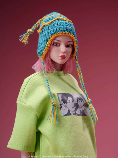 Original Design TrickyMan12 PINKHAIR Cuby 2025 FB-10082-3 1/6 Licensed Action Figure