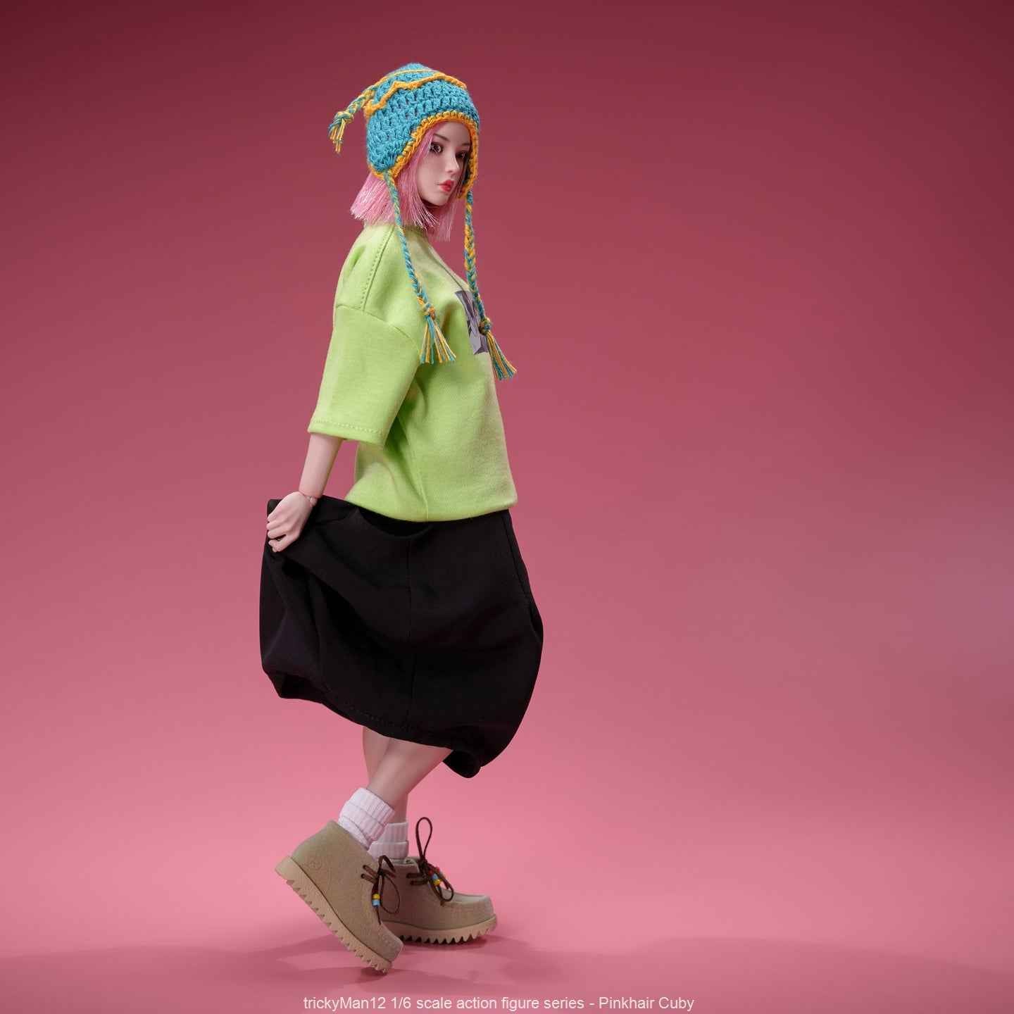 Original Design TrickyMan12 PINKHAIR Cuby 2025 FB-10082-3 1/6 Licensed Action Figure