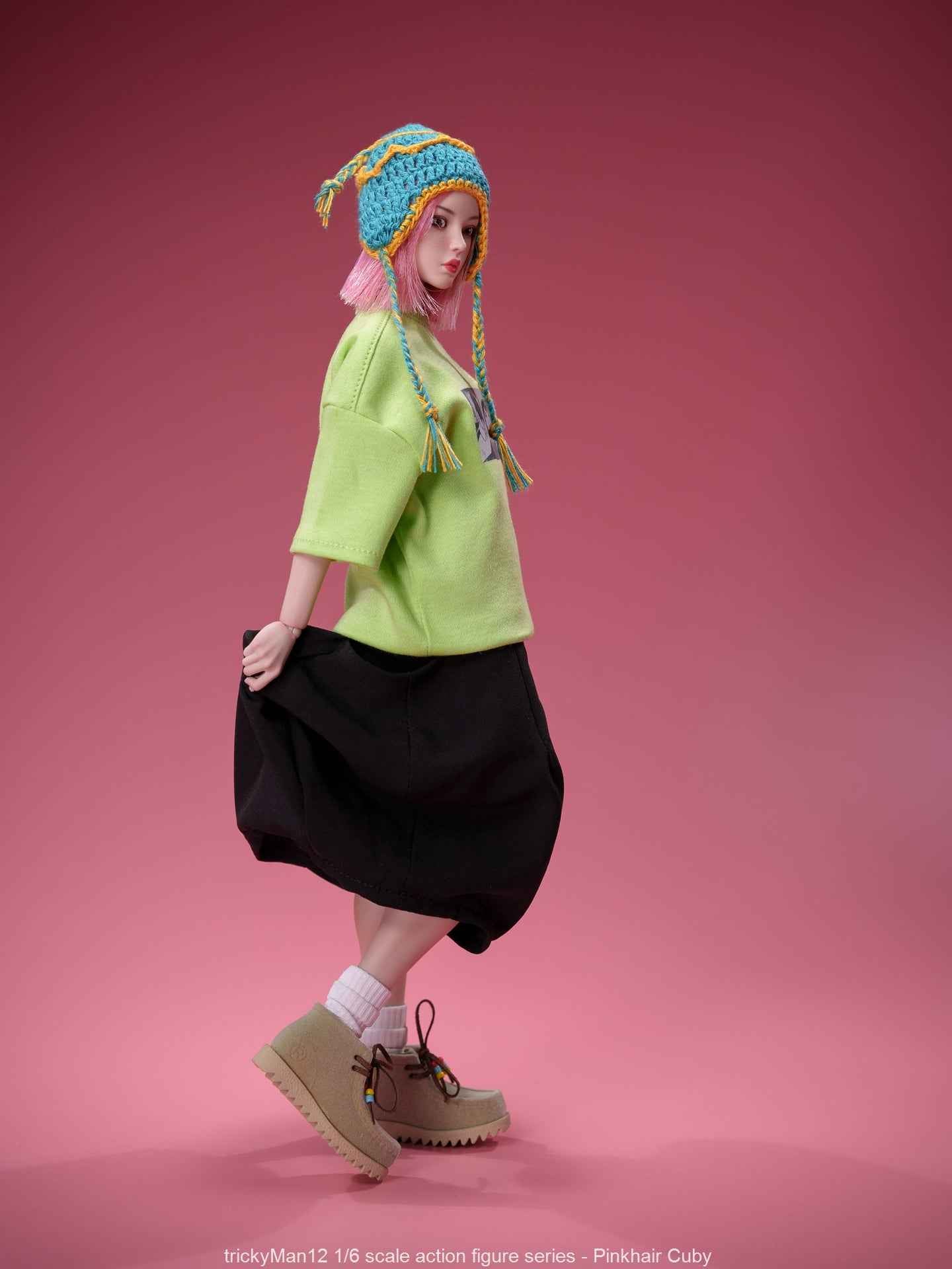 Original Design TrickyMan12 PINKHAIR Cuby 2025 FB-10082-3 1/6 Licensed Action Figure