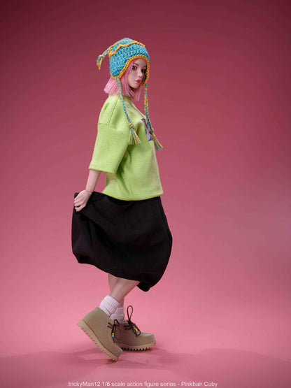 Original Design TrickyMan12 PINKHAIR Cuby 2025 FB-10082-3 1/6 Licensed Action Figure