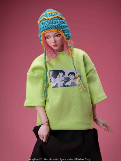 Original Design TrickyMan12 PINKHAIR Cuby 2025 FB-10082-3 1/6 Licensed Action Figure