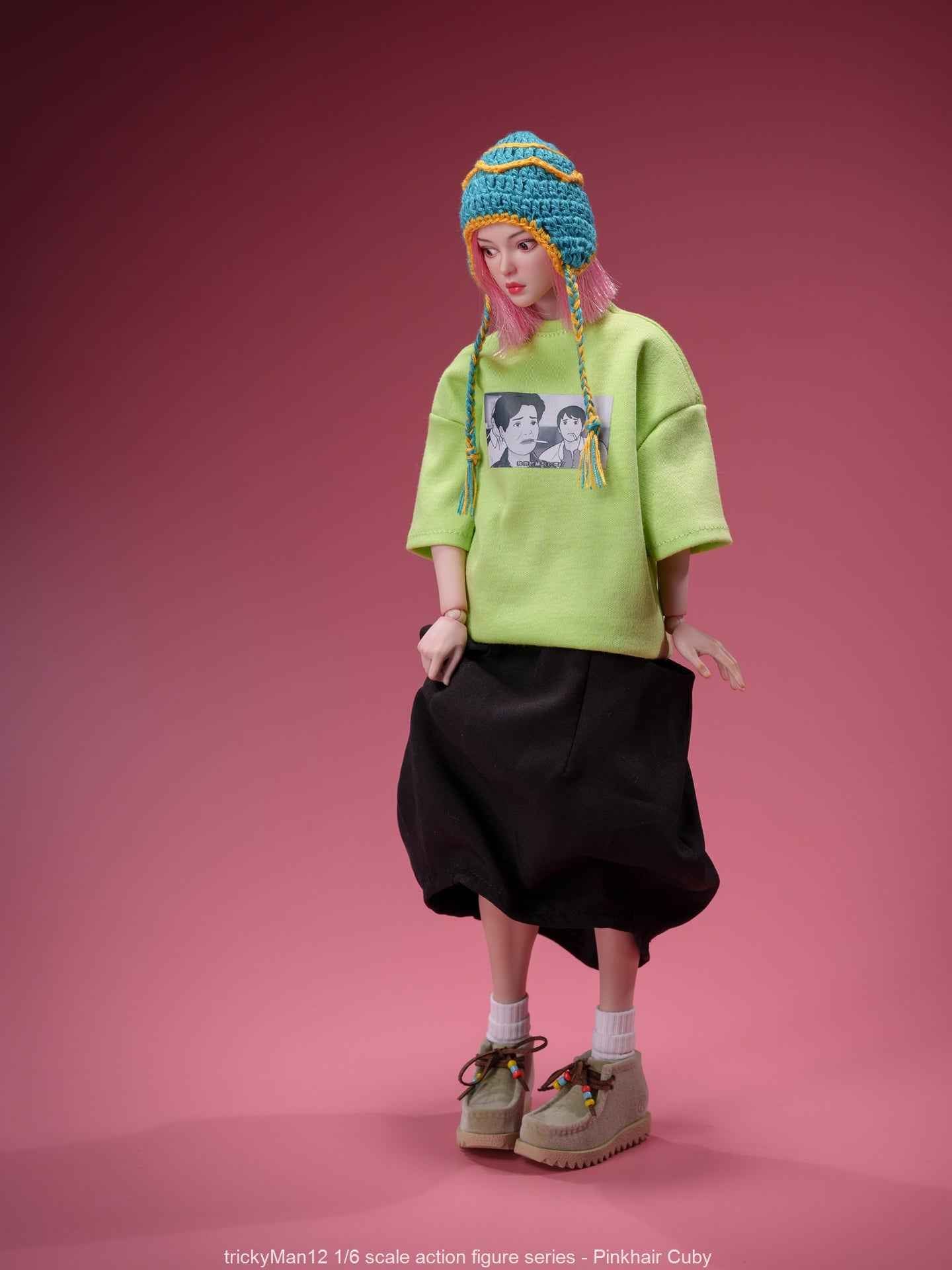 Original Design TrickyMan12 PINKHAIR Cuby 2025 FB-10082-3 1/6 Licensed Action Figure