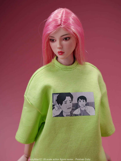 Original Design TrickyMan12 PINKHAIR Cuby 2025 FB-10082-3 1/6 Licensed Action Figure