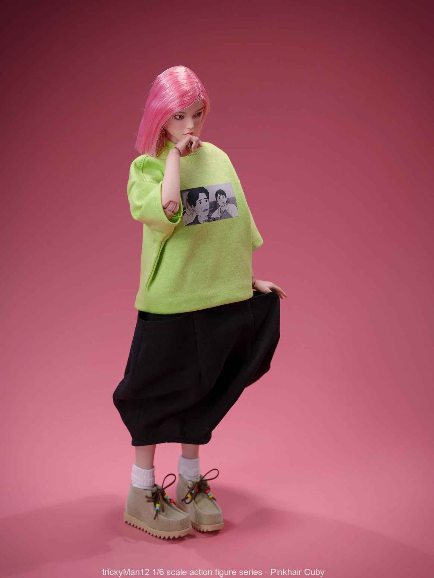 Original Design TrickyMan12 PINKHAIR Cuby 2025 FB-10082-3 1/6 Licensed Action Figure