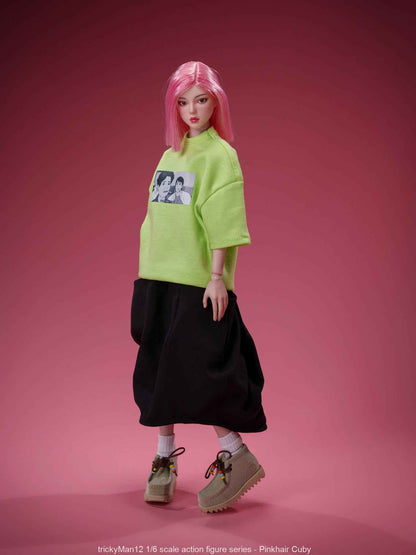 Original Design TrickyMan12 PINKHAIR Cuby 2025 FB-10082-3 1/6 Licensed Action Figure