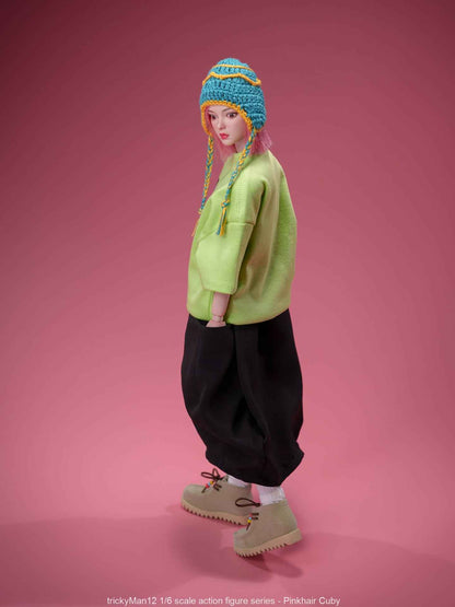 Original Design TrickyMan12 PINKHAIR Cuby 2025 FB-10082-3 1/6 Licensed Action Figure