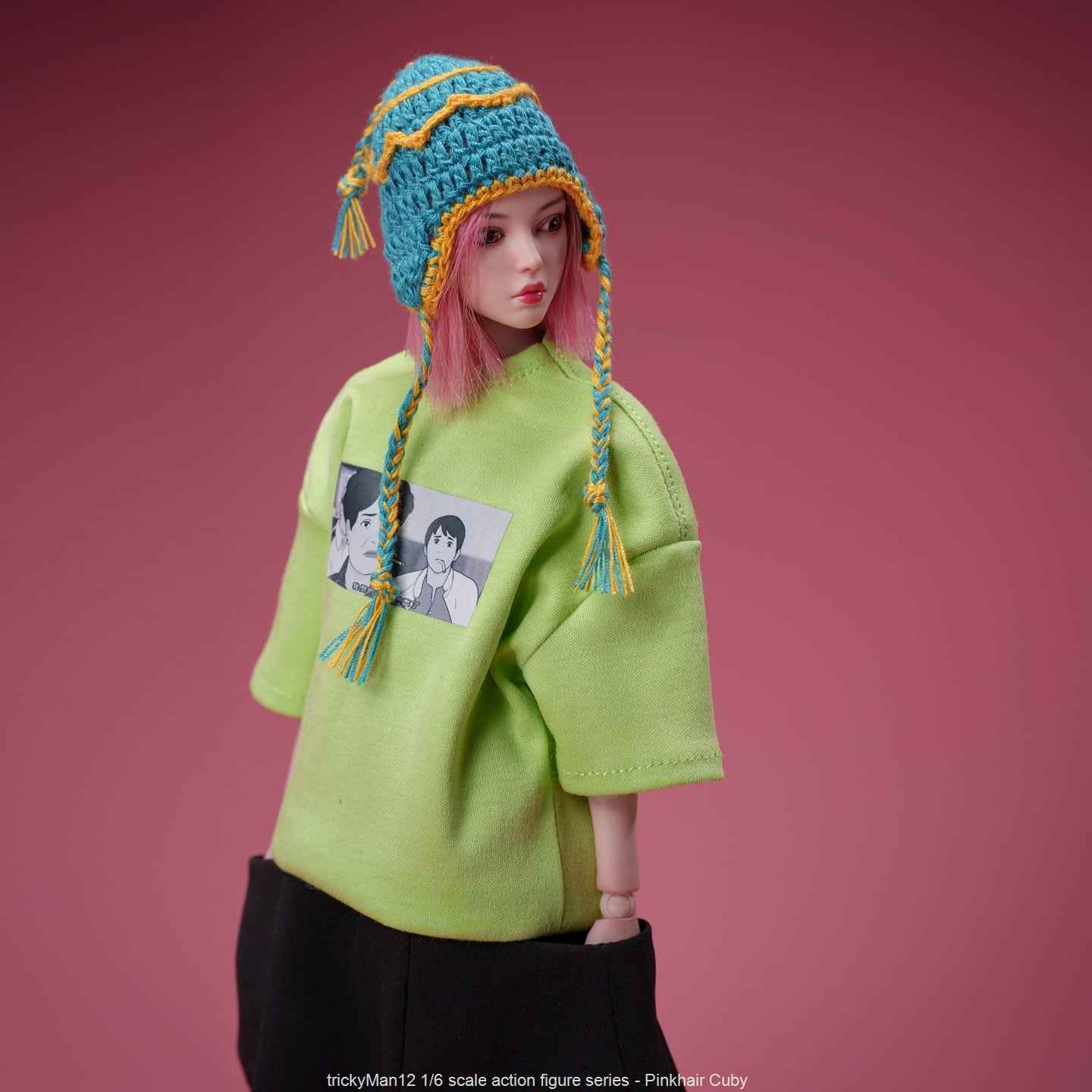 Original Design TrickyMan12 PINKHAIR Cuby 2025 FB-10082-3 1/6 Licensed Action Figure