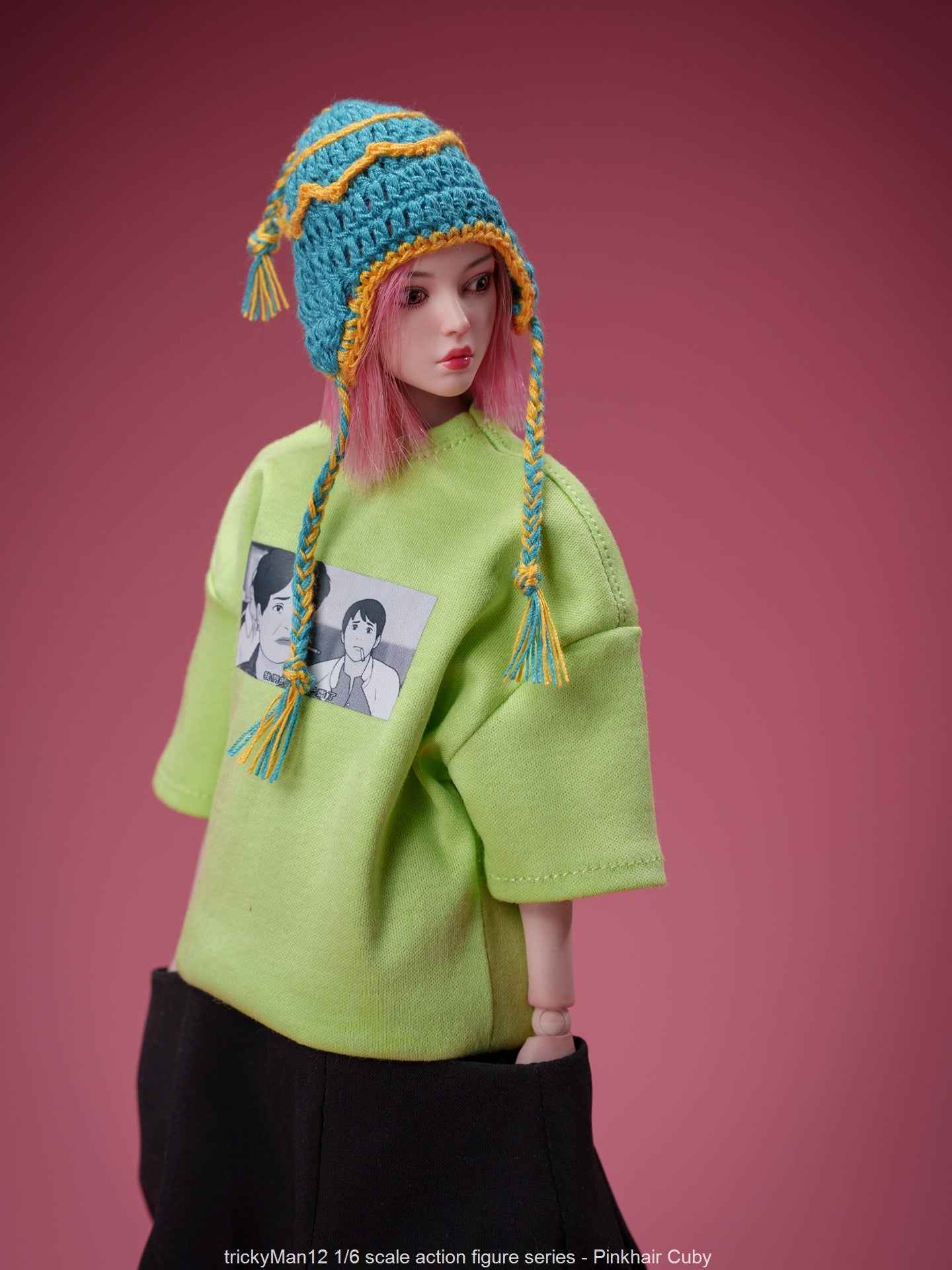 Original Design TrickyMan12 PINKHAIR Cuby 2025 FB-10082-3 1/6 Licensed Action Figure