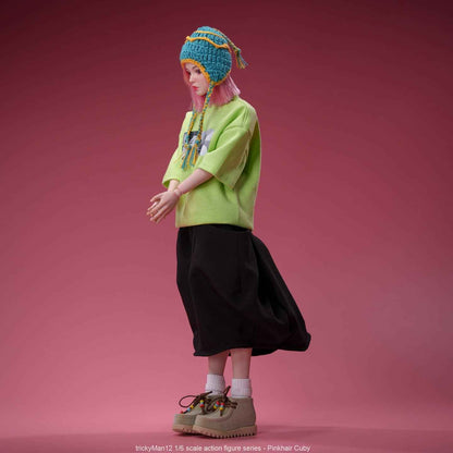 Original Design TrickyMan12 PINKHAIR Cuby 2025 FB-10082-3 1/6 Licensed Action Figure