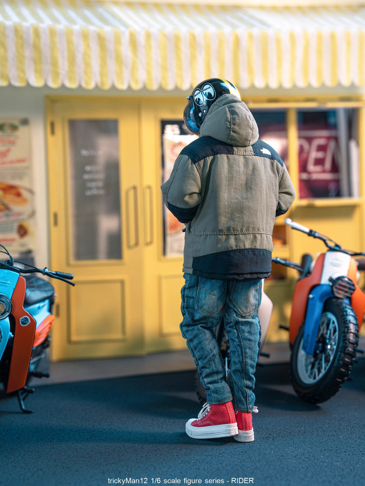 Original Design TrickyMan12 Rider FB-10131-a 1/6 Licensed Action Figure