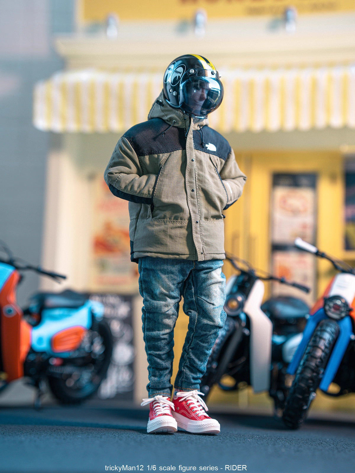 Original Design TrickyMan12 Rider FB-10131-a 1/6 Licensed Action Figure