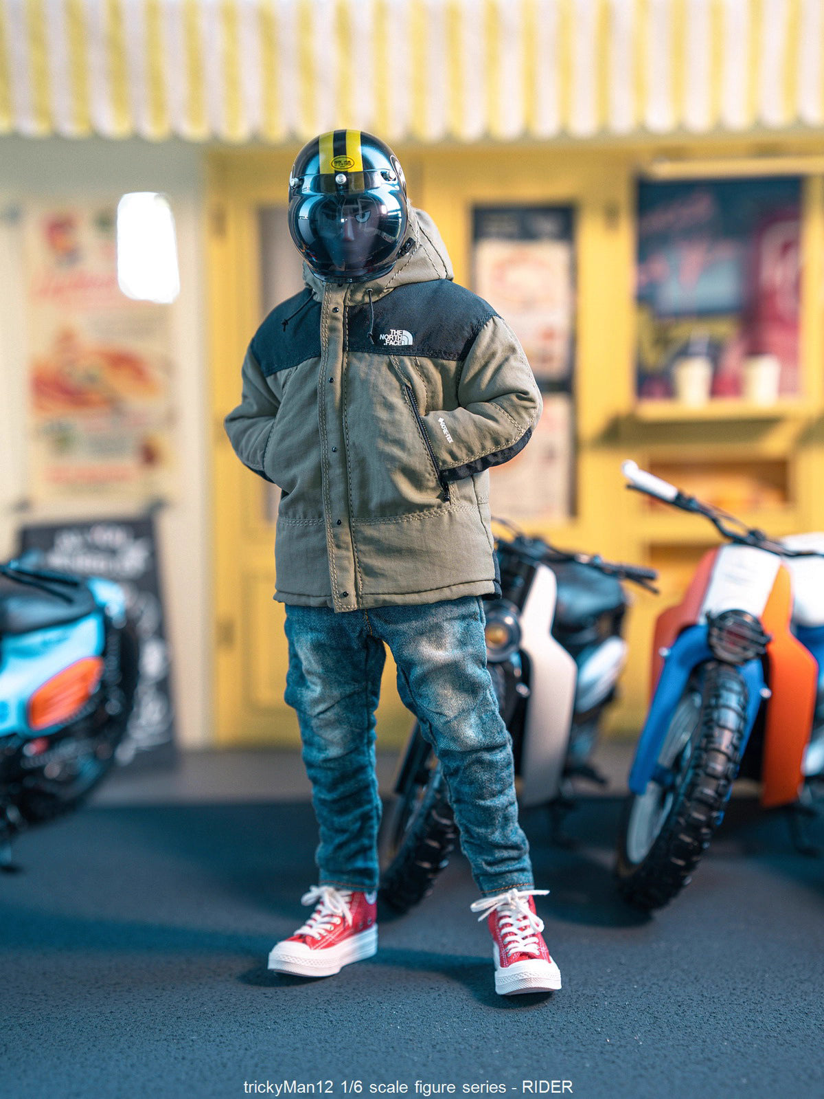 Original Design TrickyMan12 Rider FB-10131-a 1/6 Licensed Action Figure