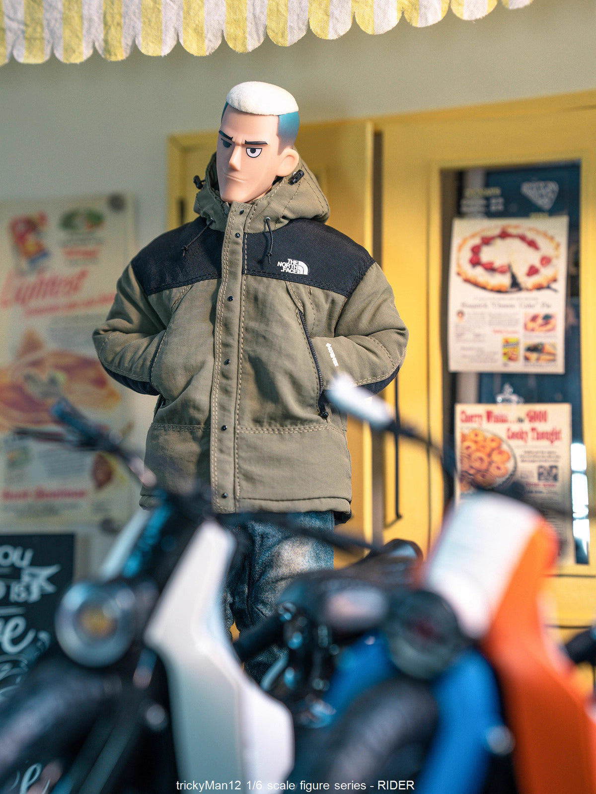 Original Design TrickyMan12 Rider FB-10131-a 1/6 Licensed Action Figure