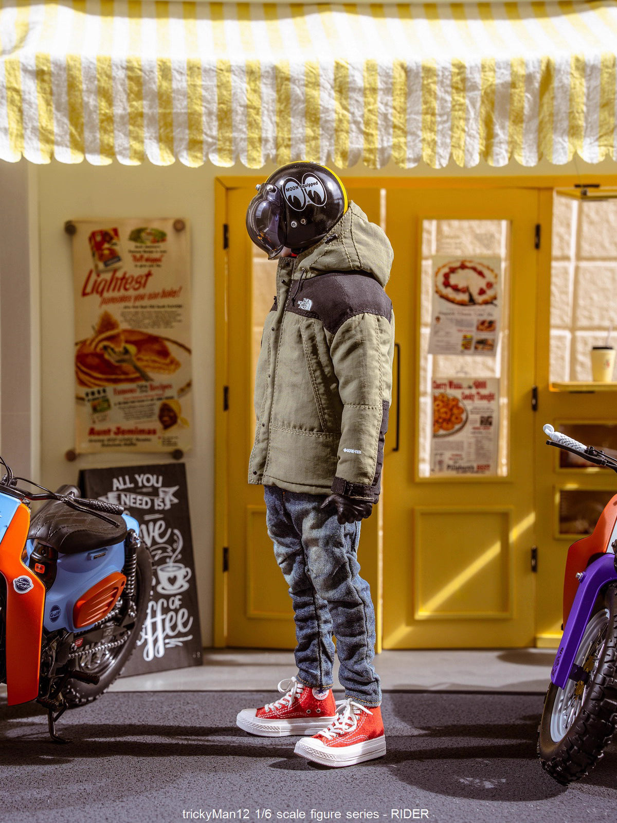 Original Design TrickyMan12 Rider FB-10131-a 1/6 Licensed Action Figure