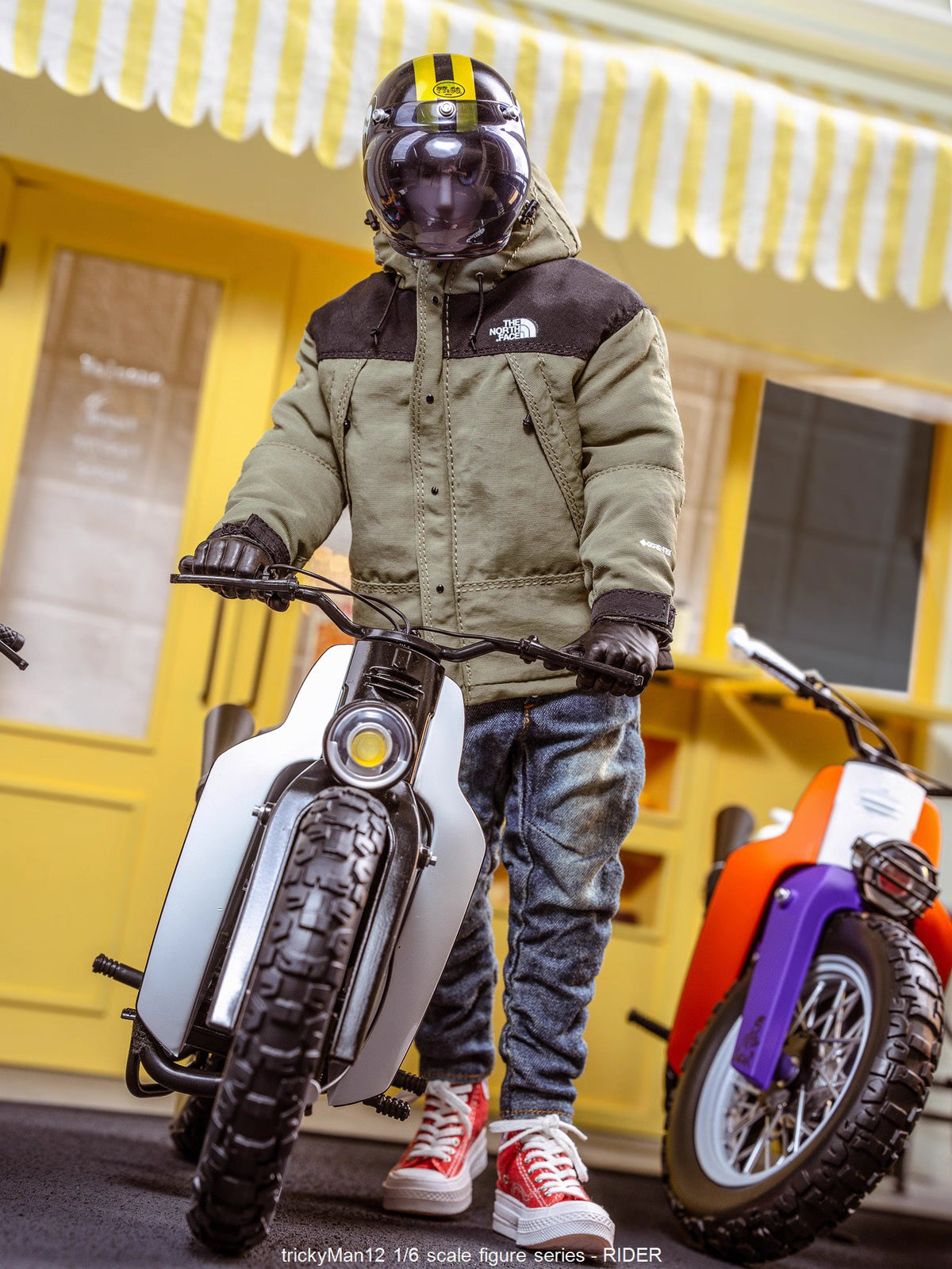 Original Design TrickyMan12 Rider FB-10131-a 1/6 Licensed Action Figure