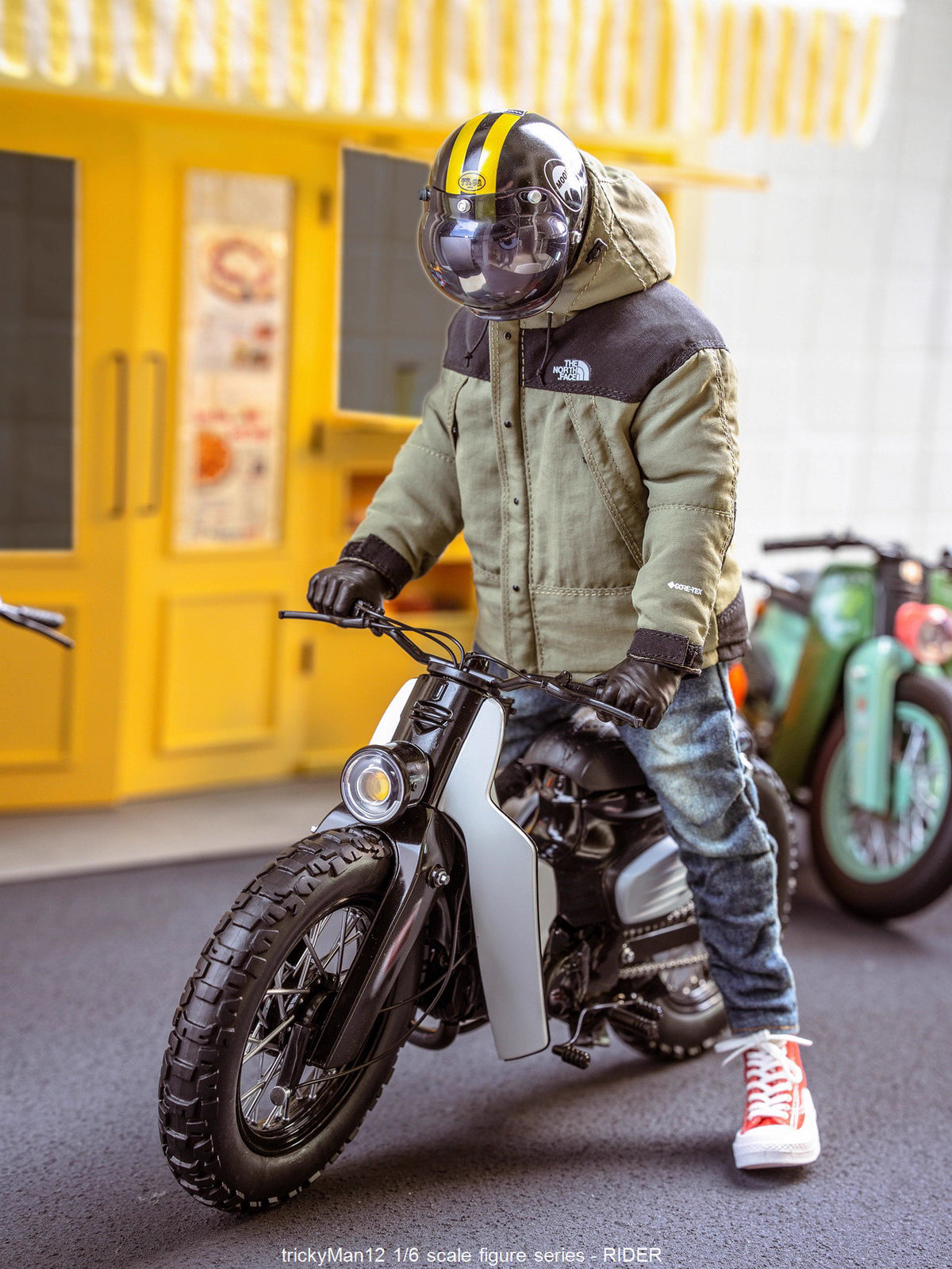 Original Design TrickyMan12 Rider FB-10131-a 1/6 Licensed Action Figure