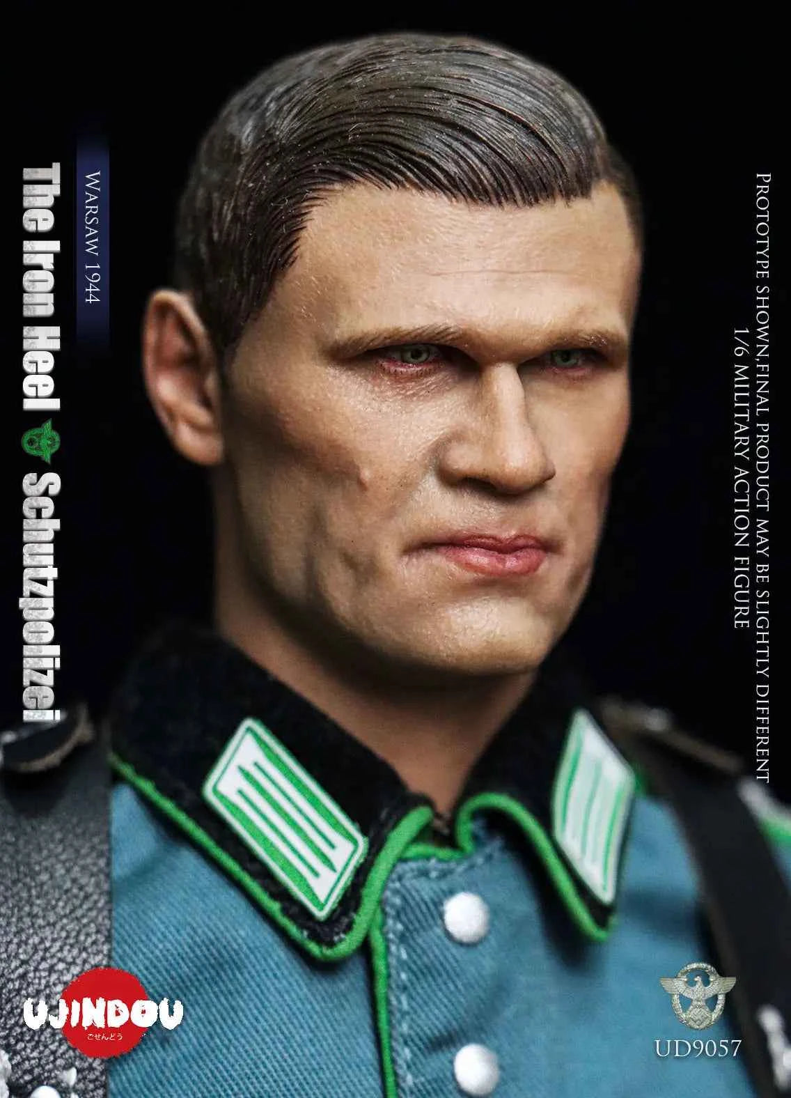Original Design UJINDOU Studio The Iron Heel-WWII German Schutzpolizei Warsaw 1944 UD9057 1/6 Licensed Action Figure