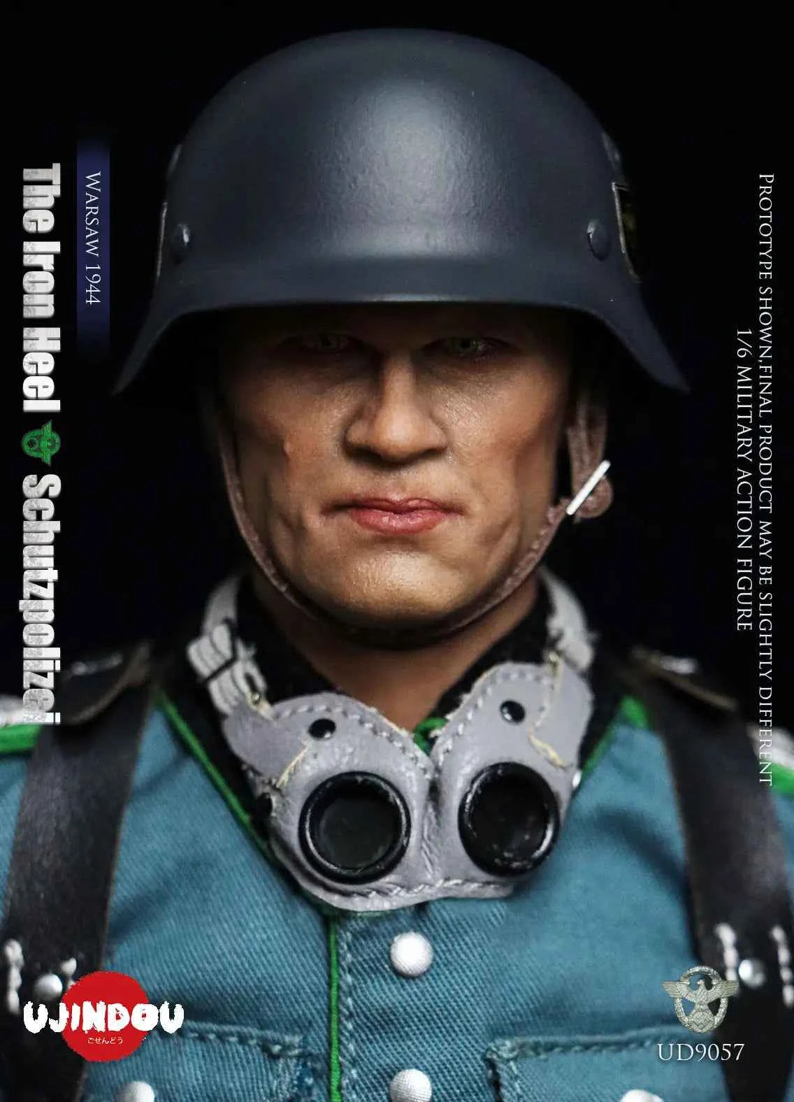 Original Design UJINDOU Studio The Iron Heel-WWII German Schutzpolizei Warsaw 1944 UD9057 1/6 Licensed Action Figure