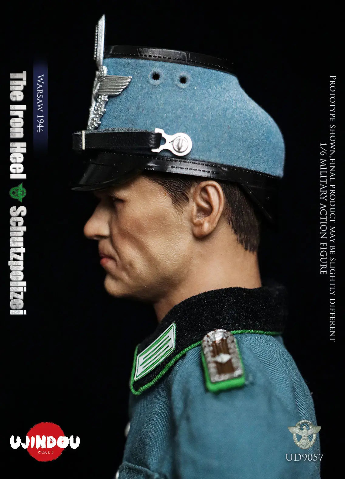 Original Design UJINDOU Studio The Iron Heel-WWII German Schutzpolizei Warsaw 1944 UD9057 1/6 Licensed Action Figure