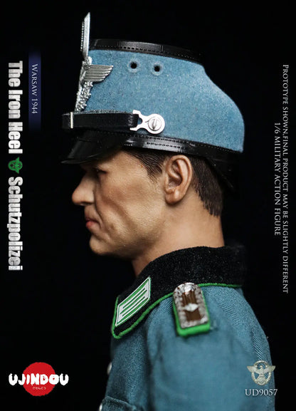 Original Design UJINDOU Studio The Iron Heel-WWII German Schutzpolizei Warsaw 1944 UD9057 1/6 Licensed Action Figure