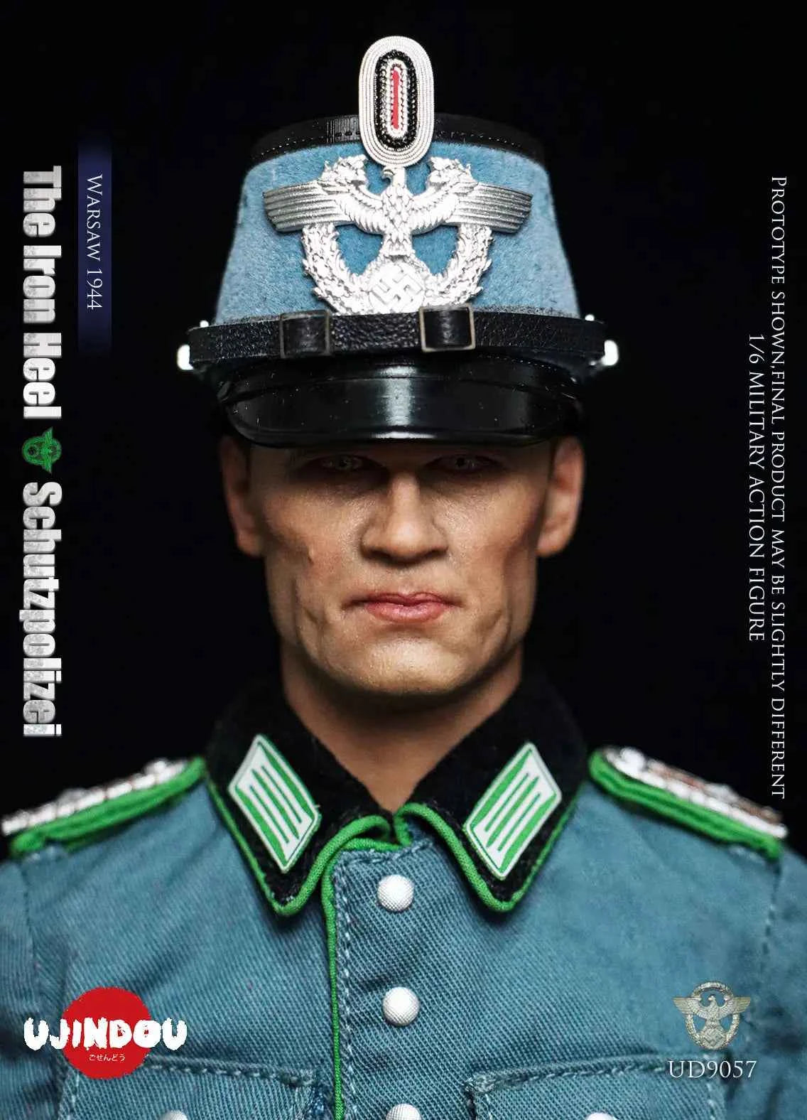 Original Design UJINDOU Studio The Iron Heel-WWII German Schutzpolizei Warsaw 1944 UD9057 1/6 Licensed Action Figure