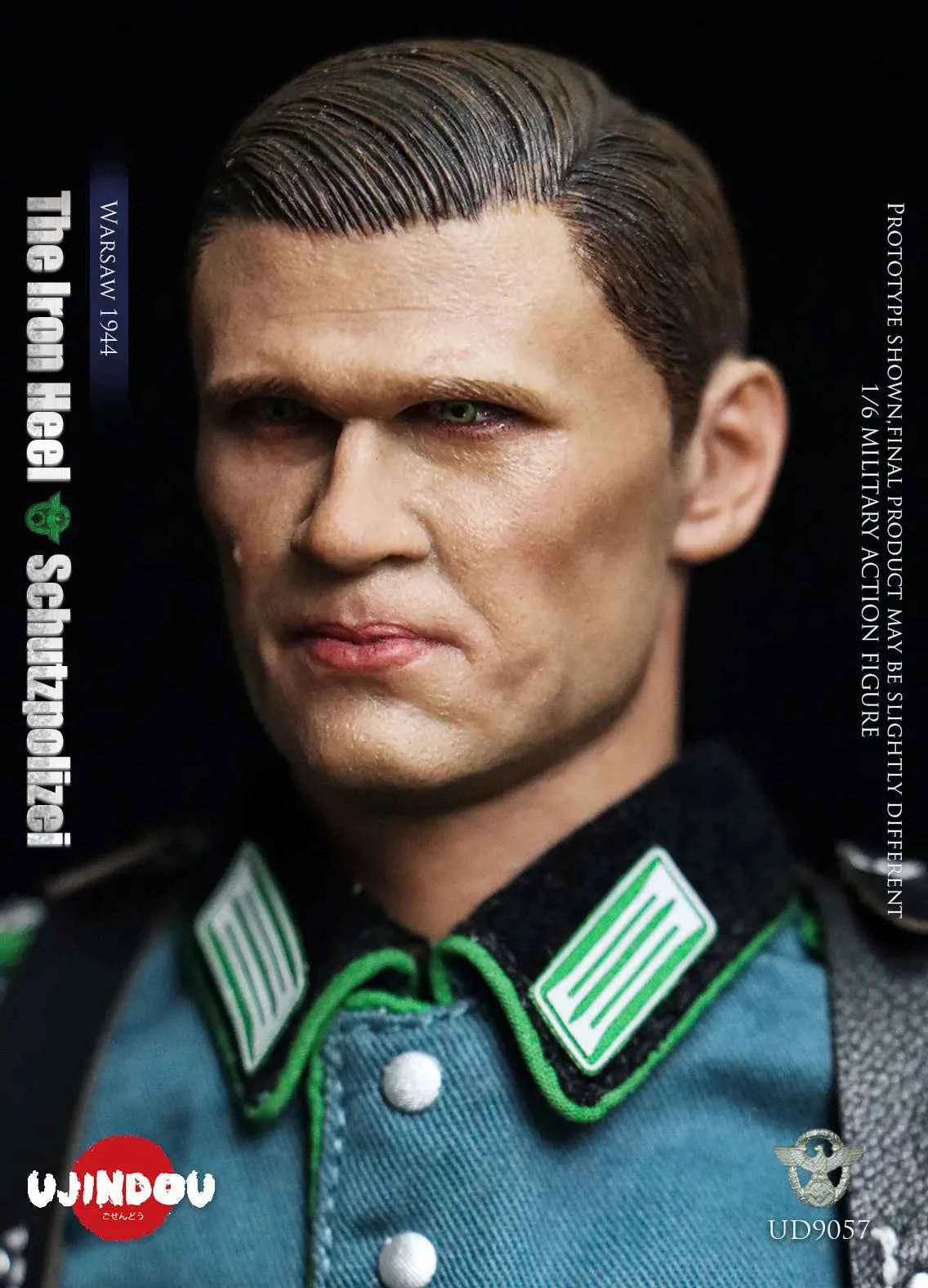 Original Design UJINDOU Studio The Iron Heel-WWII German Schutzpolizei Warsaw 1944 UD9057 1/6 Licensed Action Figure