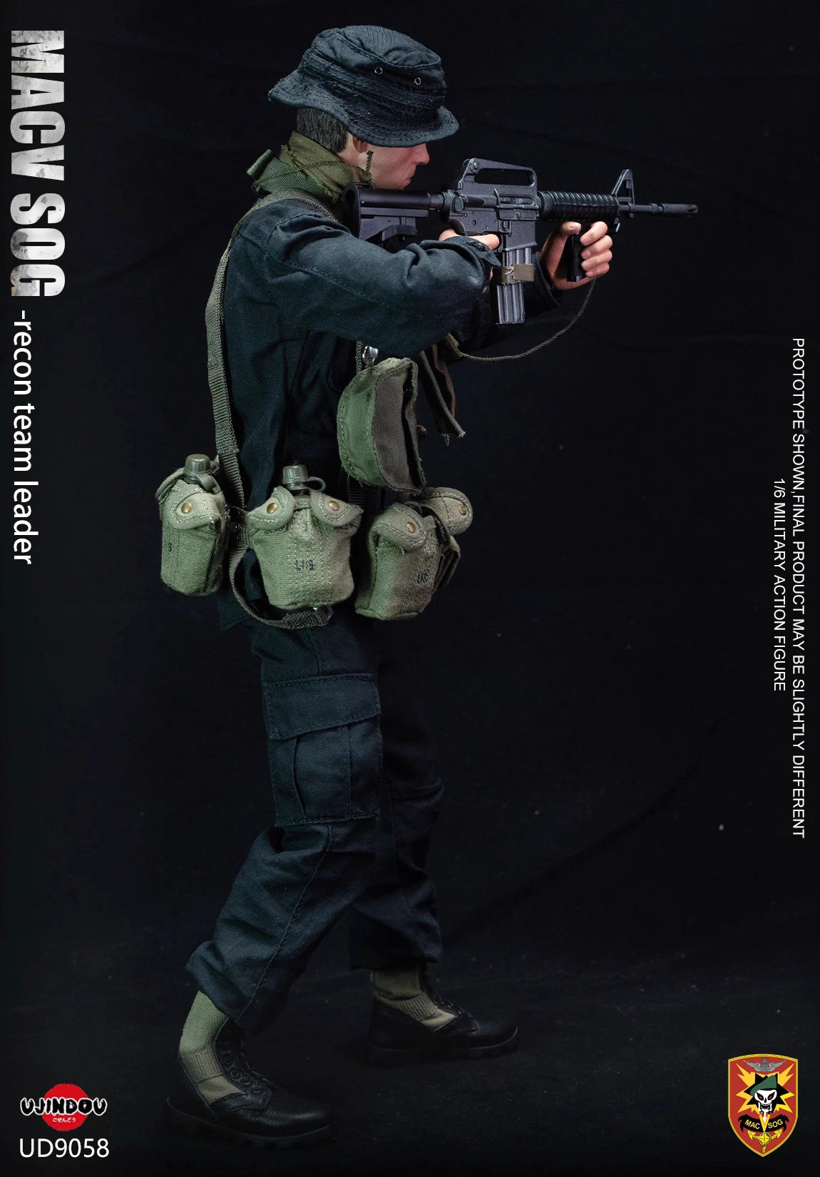 Original Design UJINDOU Vietnam War U.S. MACV-SOG Recon Team Leader UD9058 1/6 Licensed Action Figure