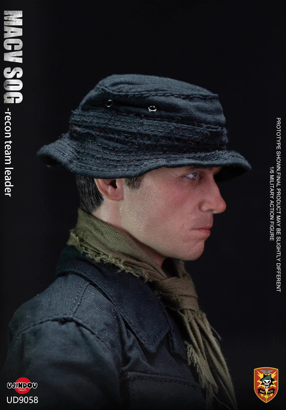 Original Design UJINDOU Vietnam War U.S. MACV-SOG Recon Team Leader UD9058 1/6 Licensed Action Figure