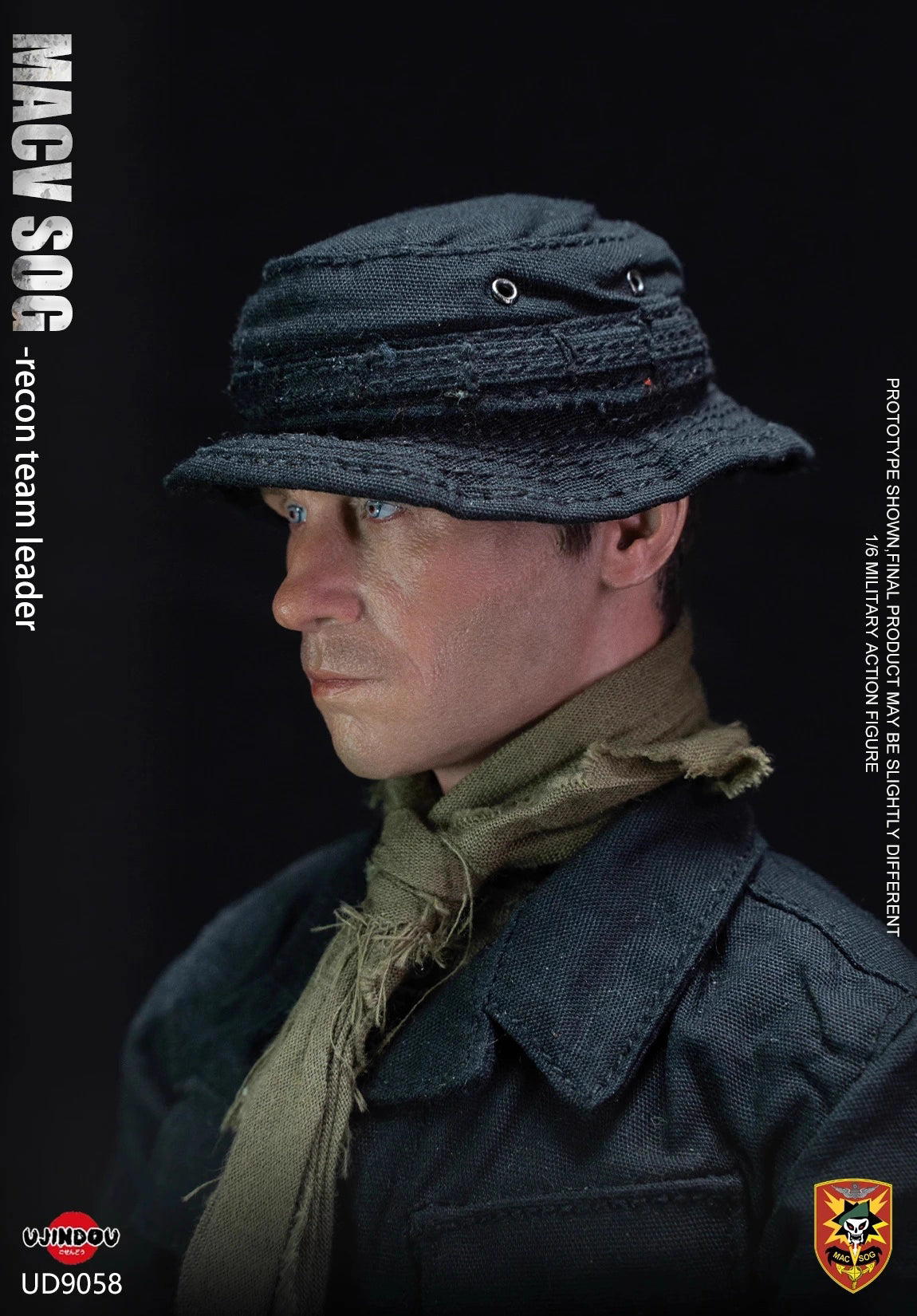 Original Design UJINDOU Vietnam War U.S. MACV-SOG Recon Team Leader UD9058 1/6 Licensed Action Figure