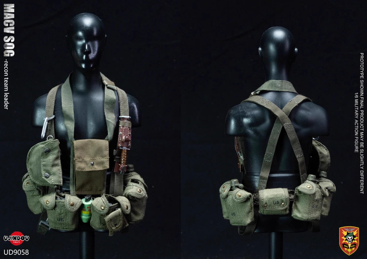 Original Design UJINDOU Vietnam War U.S. MACV-SOG Recon Team Leader UD9058 1/6 Licensed Action Figure