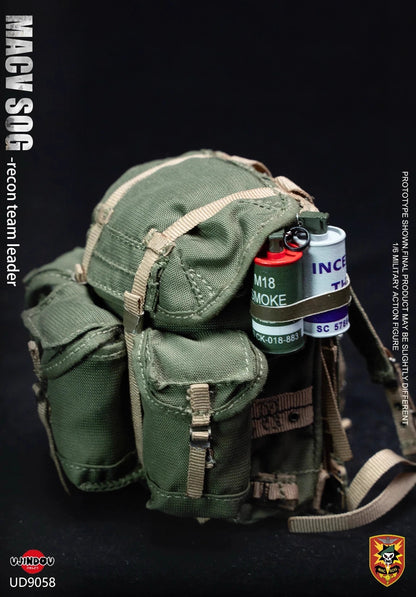 Original Design UJINDOU Vietnam War U.S. MACV-SOG Recon Team Leader UD9058 1/6 Licensed Action Figure