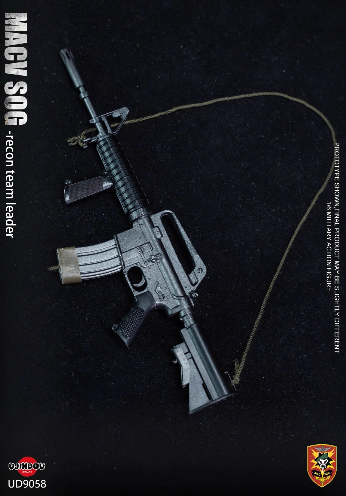 Original Design UJINDOU Vietnam War U.S. MACV-SOG Recon Team Leader UD9058 1/6 Licensed Action Figure