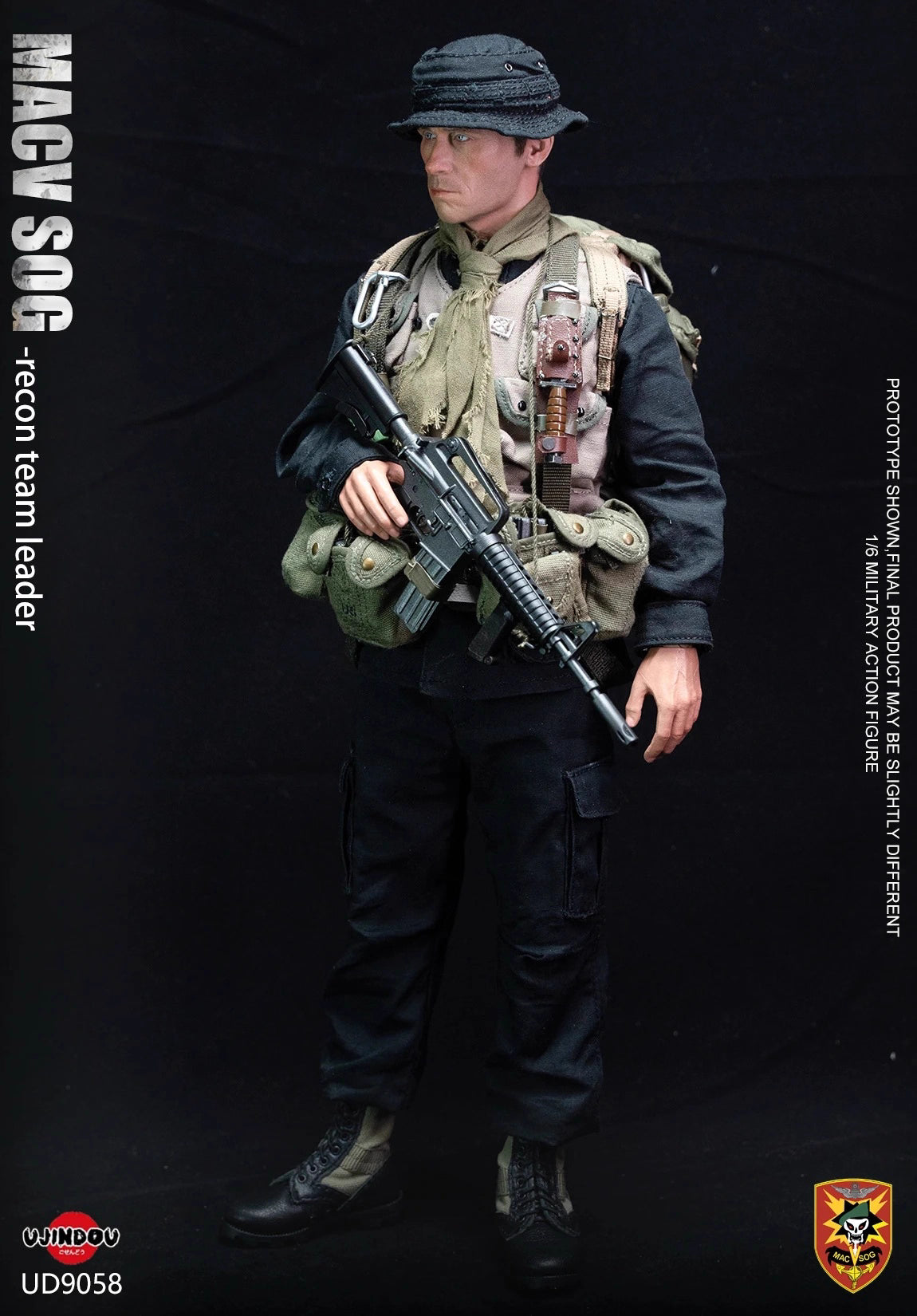 Original Design UJINDOU Vietnam War U.S. MACV-SOG Recon Team Leader UD9058 1/6 Licensed Action Figure