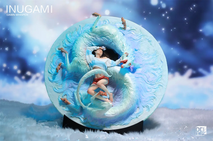 Original Design WeArtDoing Studio Inugami Series Dawn Whisper & Fleeting Fantasy Licensed Resin Statue