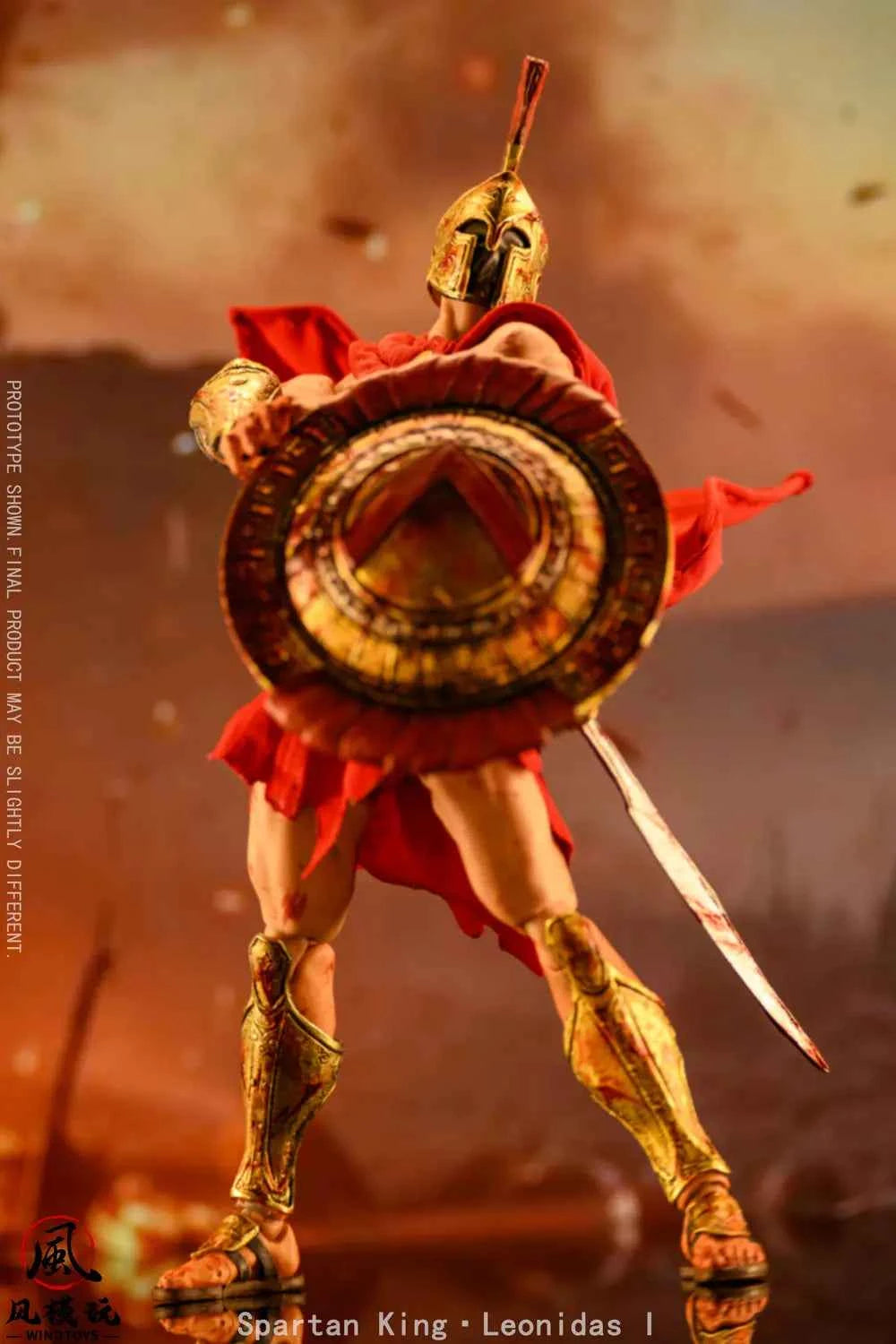 Original Design Wind Toys Studio Eternal Warriors Series Spartan King Leonidas FMW004 1/12 Licensed Action Figure