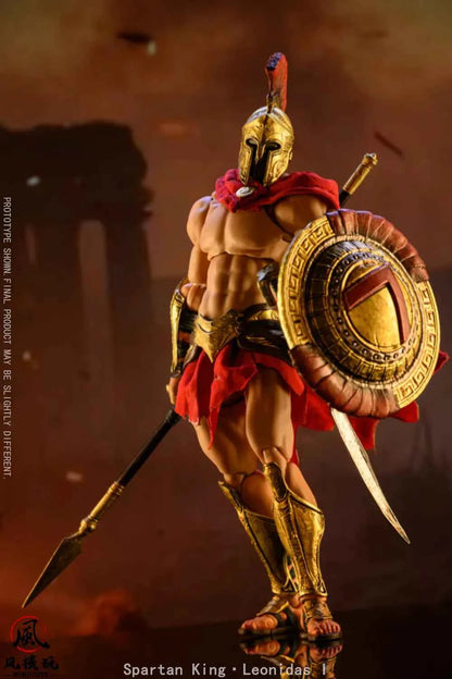 Original Design Wind Toys Studio Eternal Warriors Series Spartan King Leonidas FMW004 1/12 Licensed Action Figure