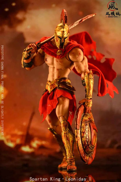 Original Design Wind Toys Studio Eternal Warriors Series Spartan King Leonidas FMW004 1/12 Licensed Action Figure