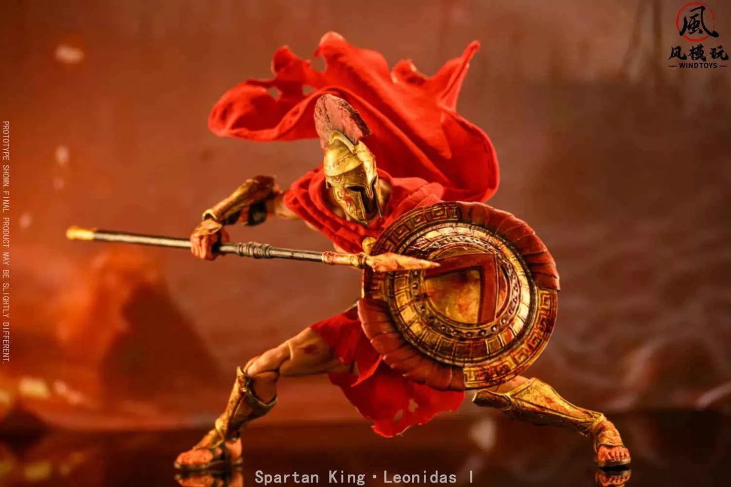 Original Design Wind Toys Studio Eternal Warriors Series Spartan King Leonidas FMW004 1/12 Licensed Action Figure