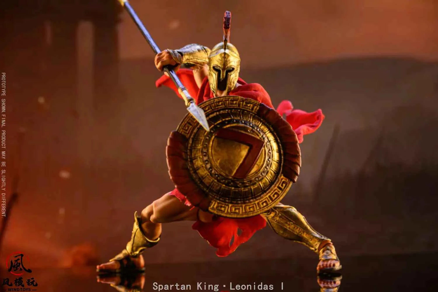 Original Design Wind Toys Studio Eternal Warriors Series Spartan King Leonidas FMW004 1/12 Licensed Action Figure